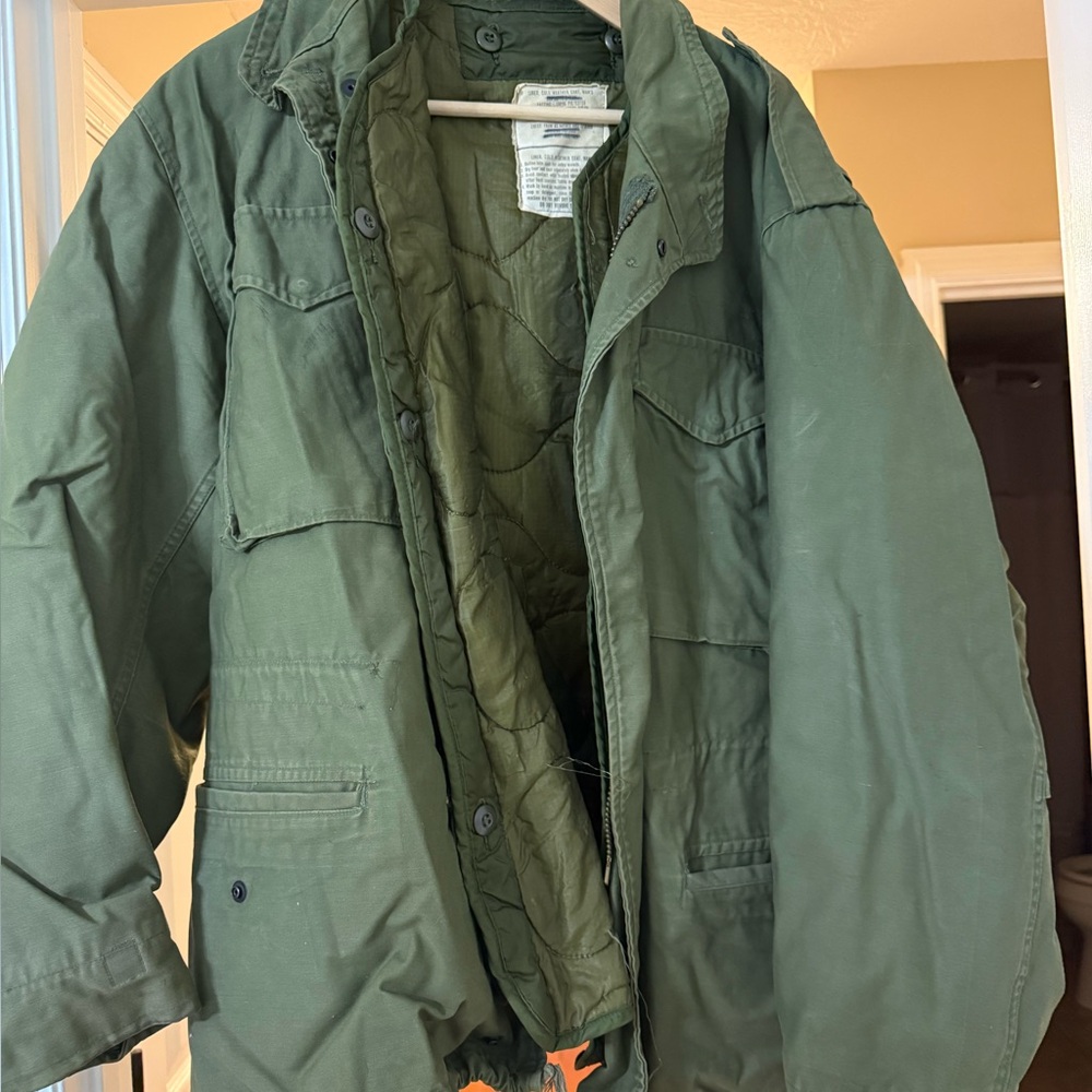 Men's Green Military Jacket